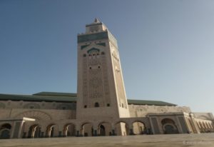 Mosquée Hassam II du voyage au Maroc